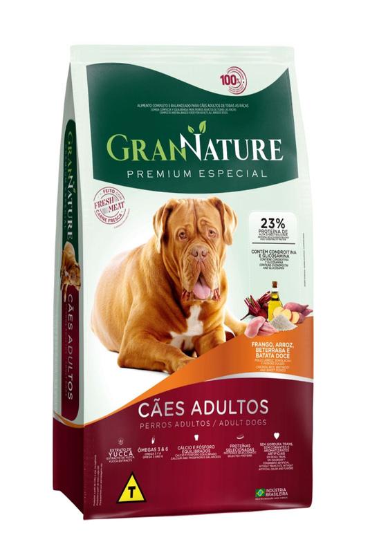 Ração Para Cães Gran Nature Adulto 15 kg